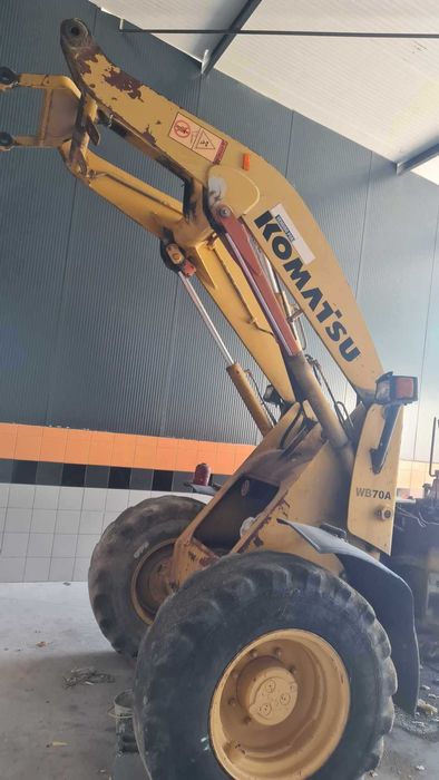 Retro escavadora Komatsu