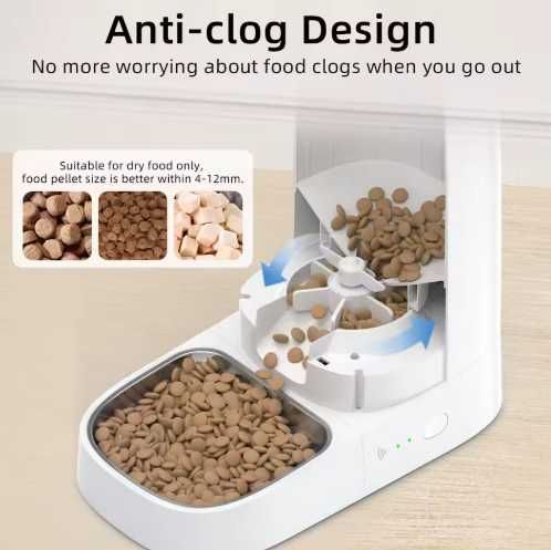 Comedouro para Pets robot (cães e gatos) automático NOVO ENVIO GRÁTIS