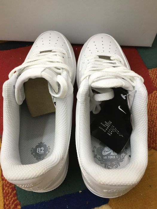 Nike-Air Force 1, ténis branco para mulher