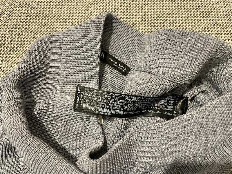 Высокие женские трусики вязаные слипы ZARA
