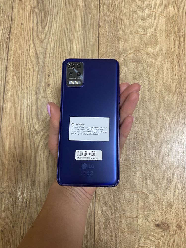 Смартфон lg k52 4/64gb 2 sim blue