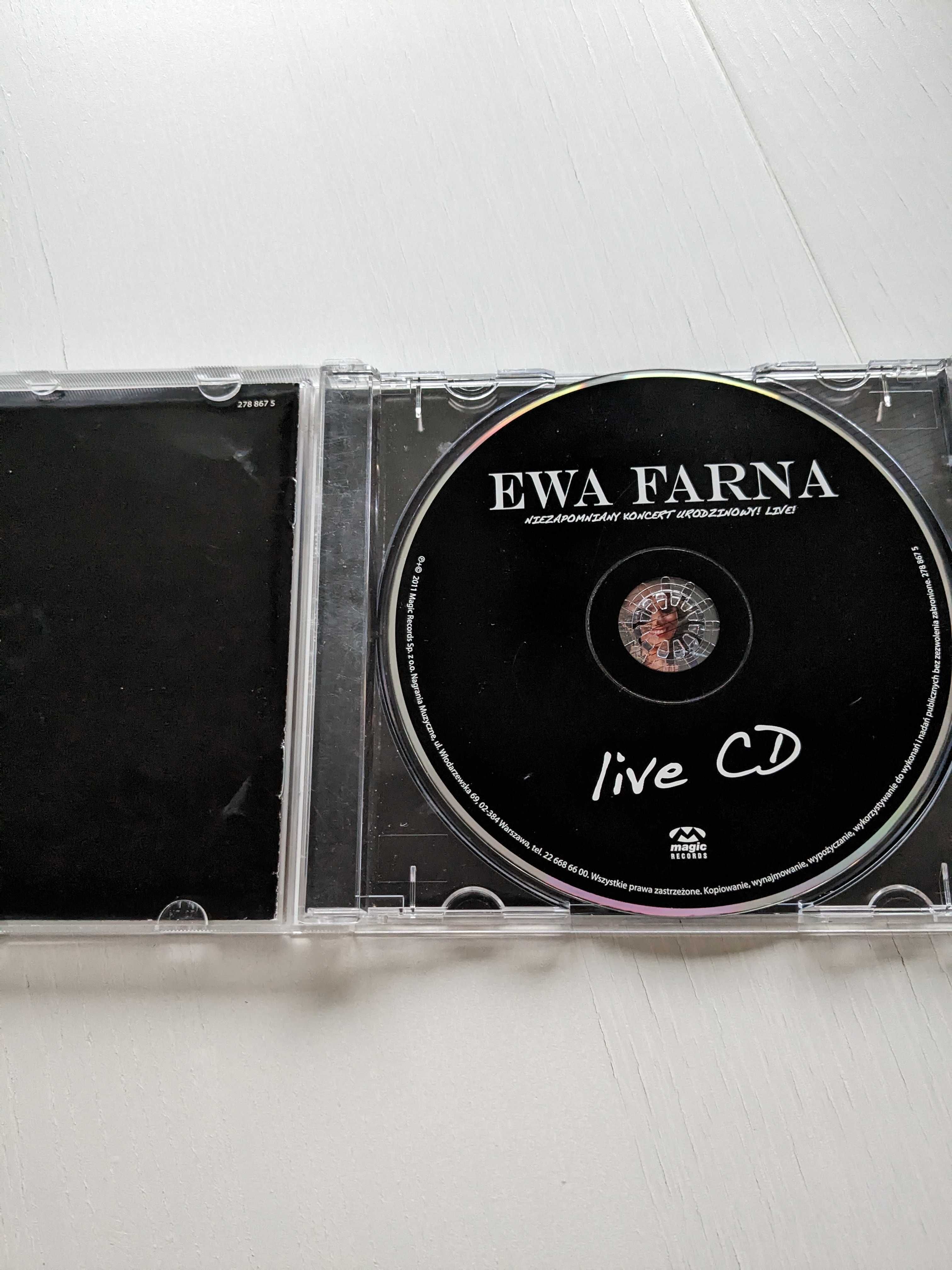 Płyta CD Ewa Farna - live