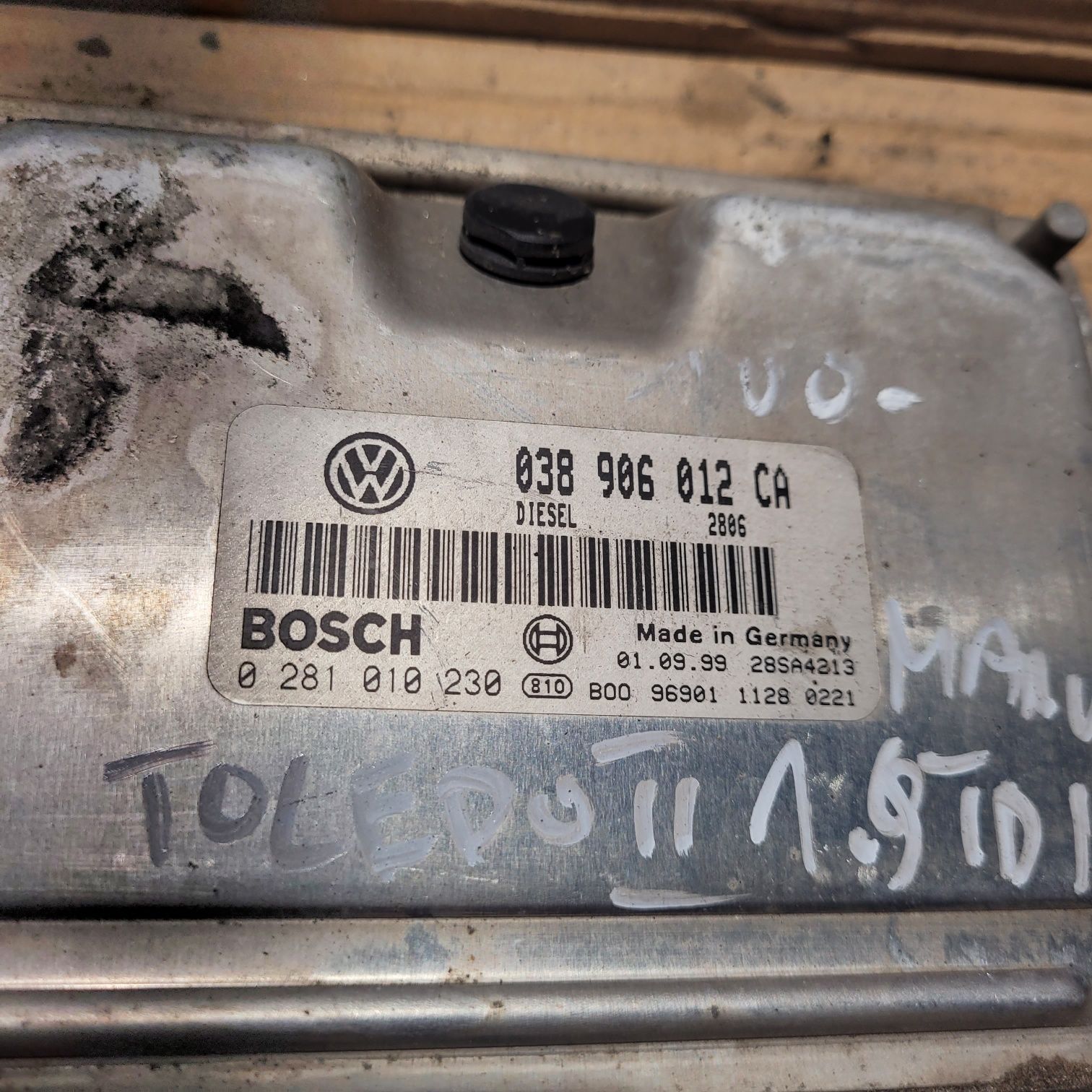 Komputer sterownik silnika seat Leon I Toledo II 1.9TDI 1999r