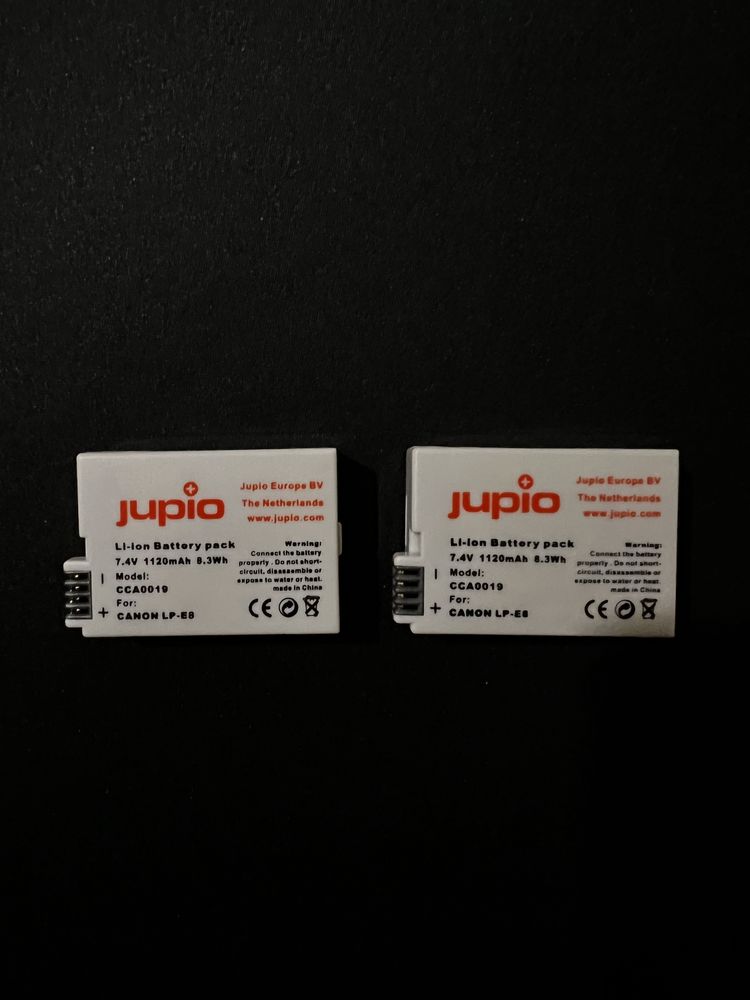Baterias LP-E8 Canon e Jupio
