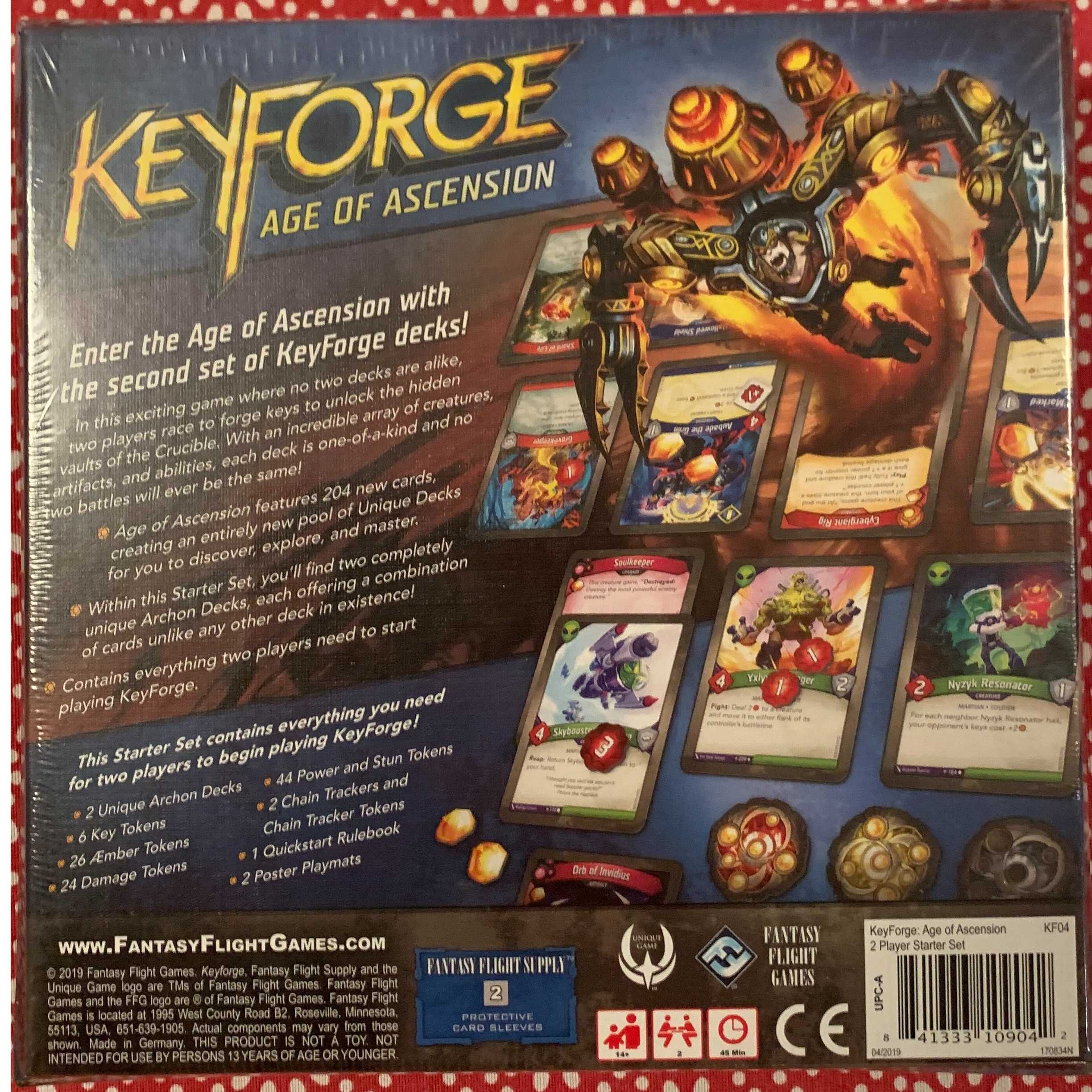 KeyForge: Age of ascension (eng) - Pakiet startowy - nowe zafoliowane