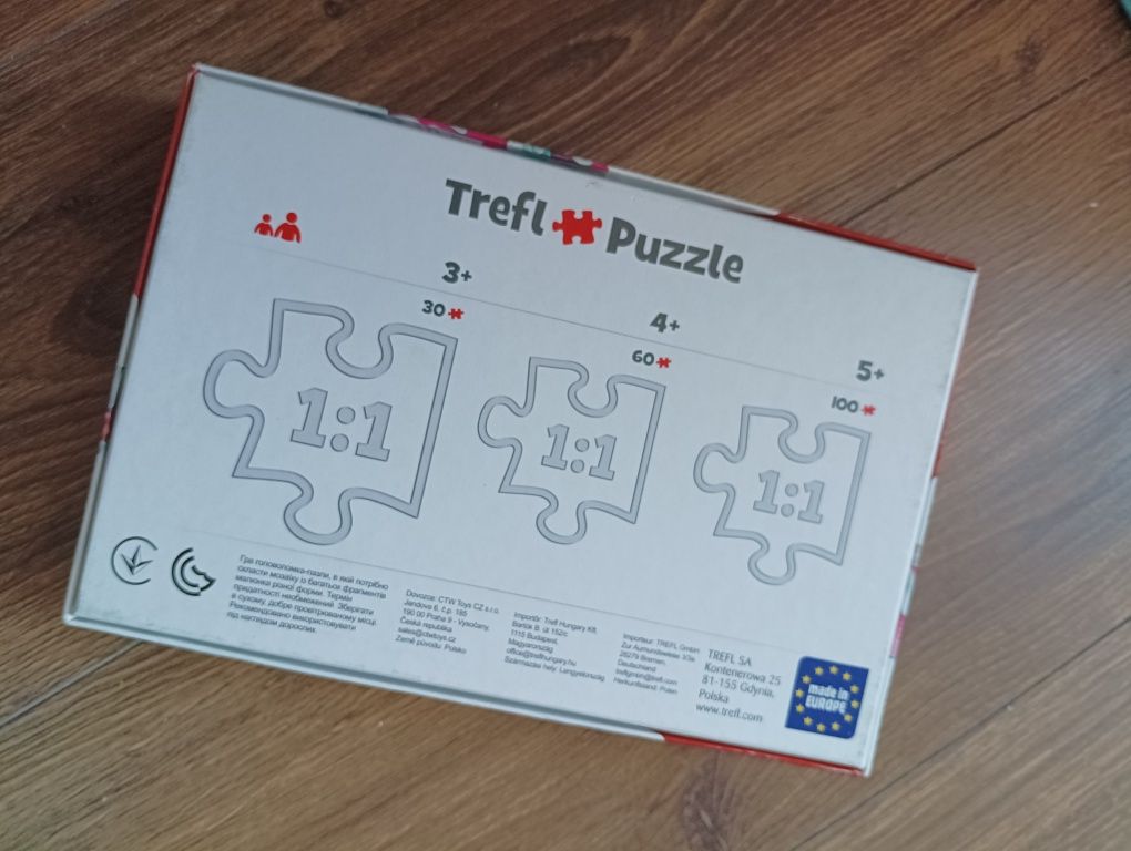 Puzzle trefl Myszka Mini 3+