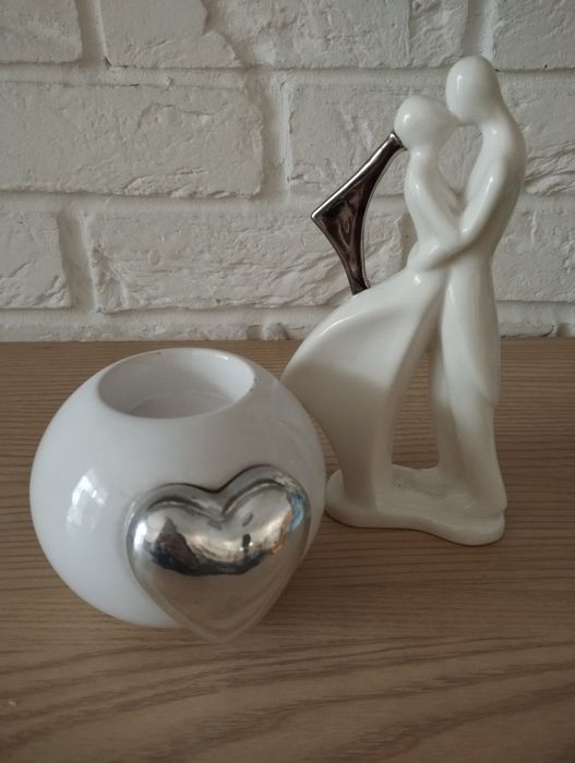 Figurka+ podstawka na świeczkę