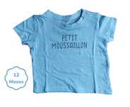 T-shirt Azul Mots D'Enfants 12 meses
