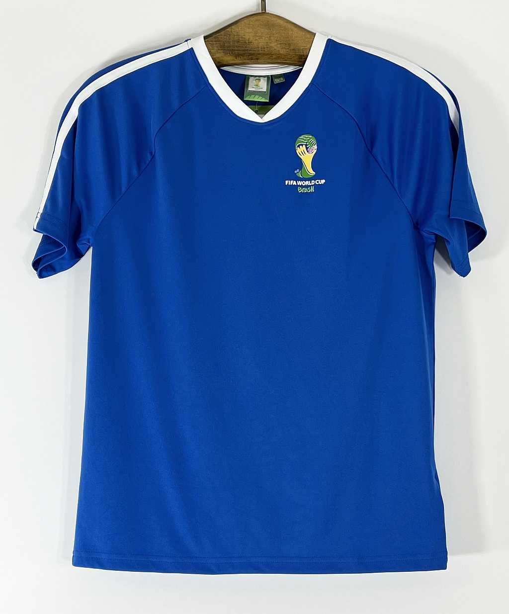 T-shirt koszulka chłopięca niebieska Fifa World Cup R 152 / 158