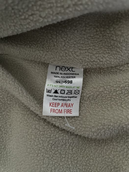 Трендова шоколадна безрукавка від Next на 12-18міс