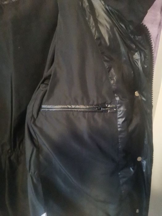 Пуховик чёрный пр-во PARTEN наполнитель халофайбер на молнии