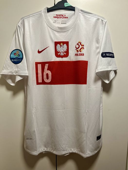 Piłka Nożna Koszulka Jakub Błaszczykowski 16 Reprezentacja Polski 2012