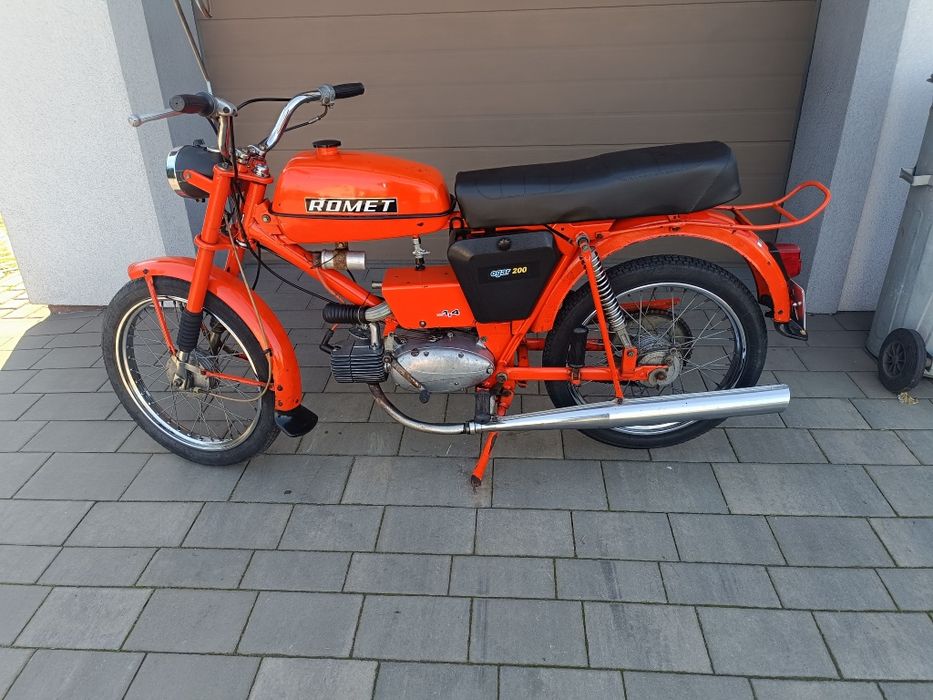 Romet ogar 200 nie 205 wsk Simson oryginał z dokumentami