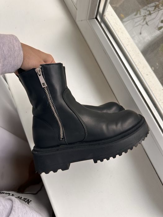 ботинки чоботи zara