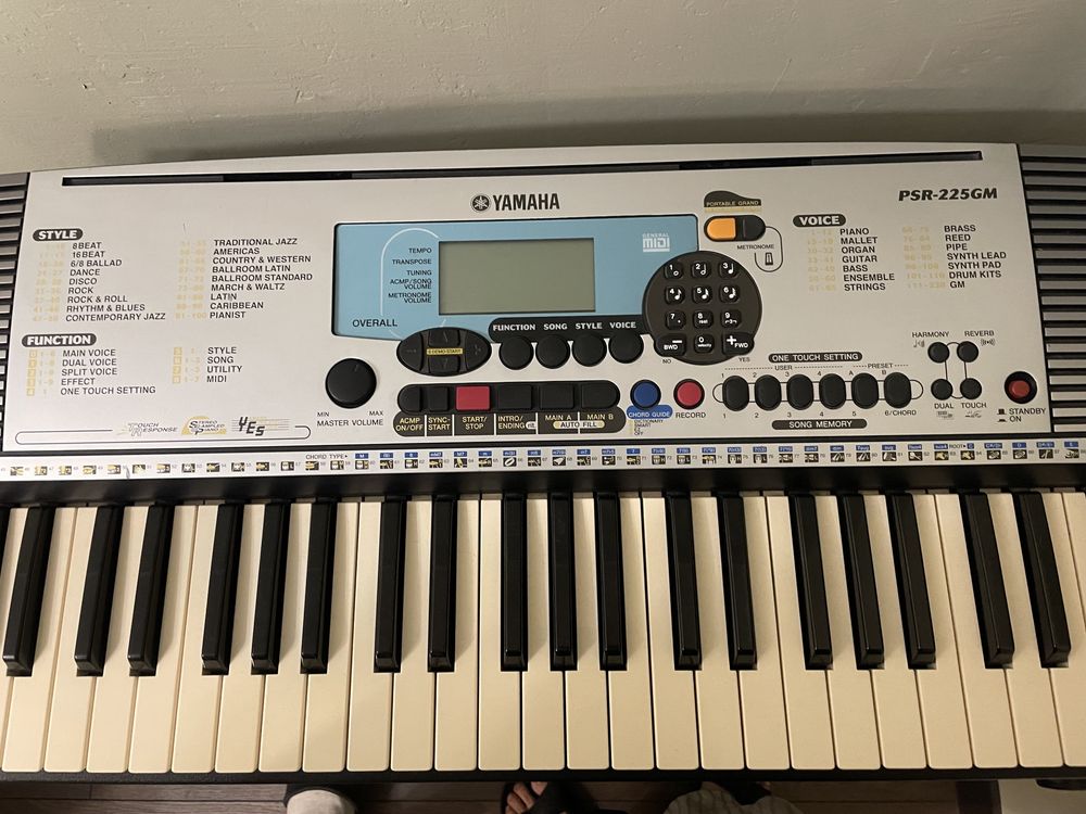 синтезатор YAMAHA PSR-225GM