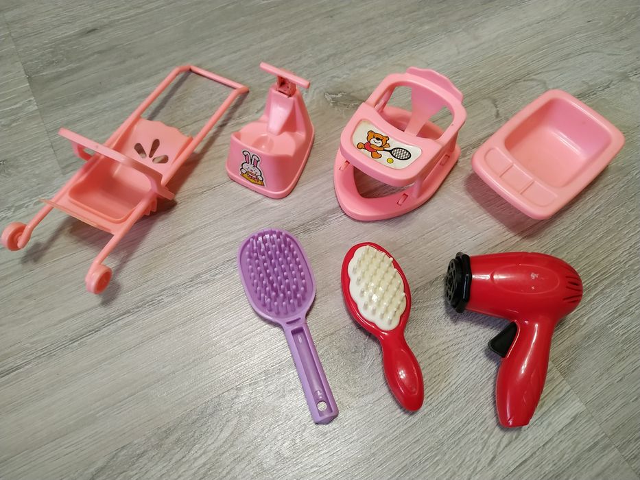 Мебель для кукол Барби из 90-х, игрушечная кукольная мебель