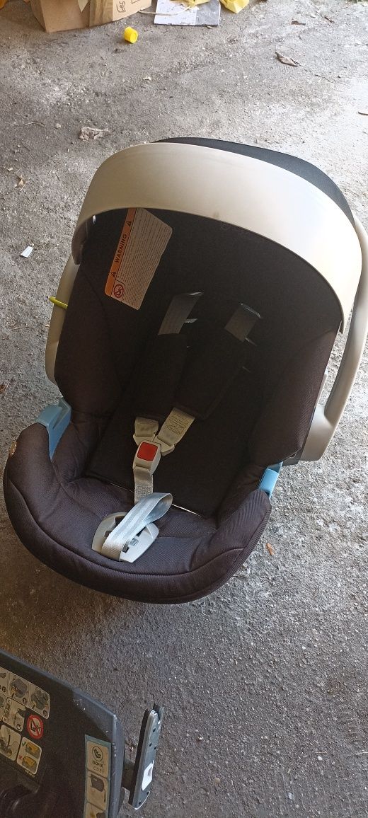 Fotelik samochodowy cybex aton 5 + baza isofix