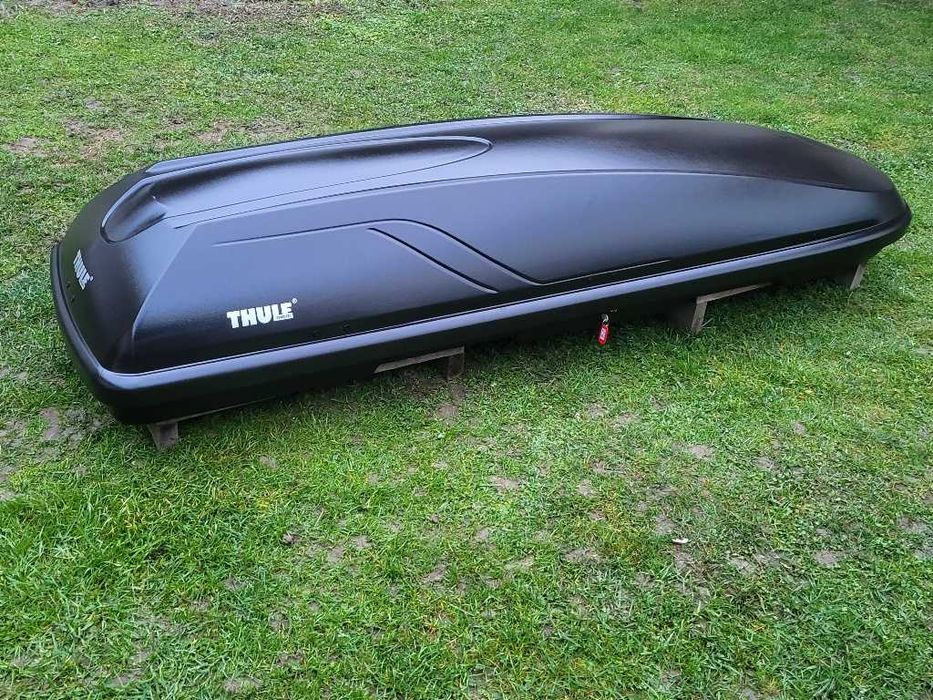 Bagażnik box Thule dachowy 230x70x40 450 L boks XL na dach narty