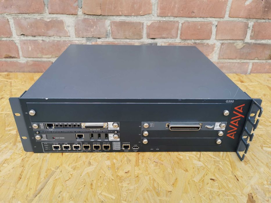 Шлюз AVAYA G350 Media Gateway(MM716+ MM710+ S830)