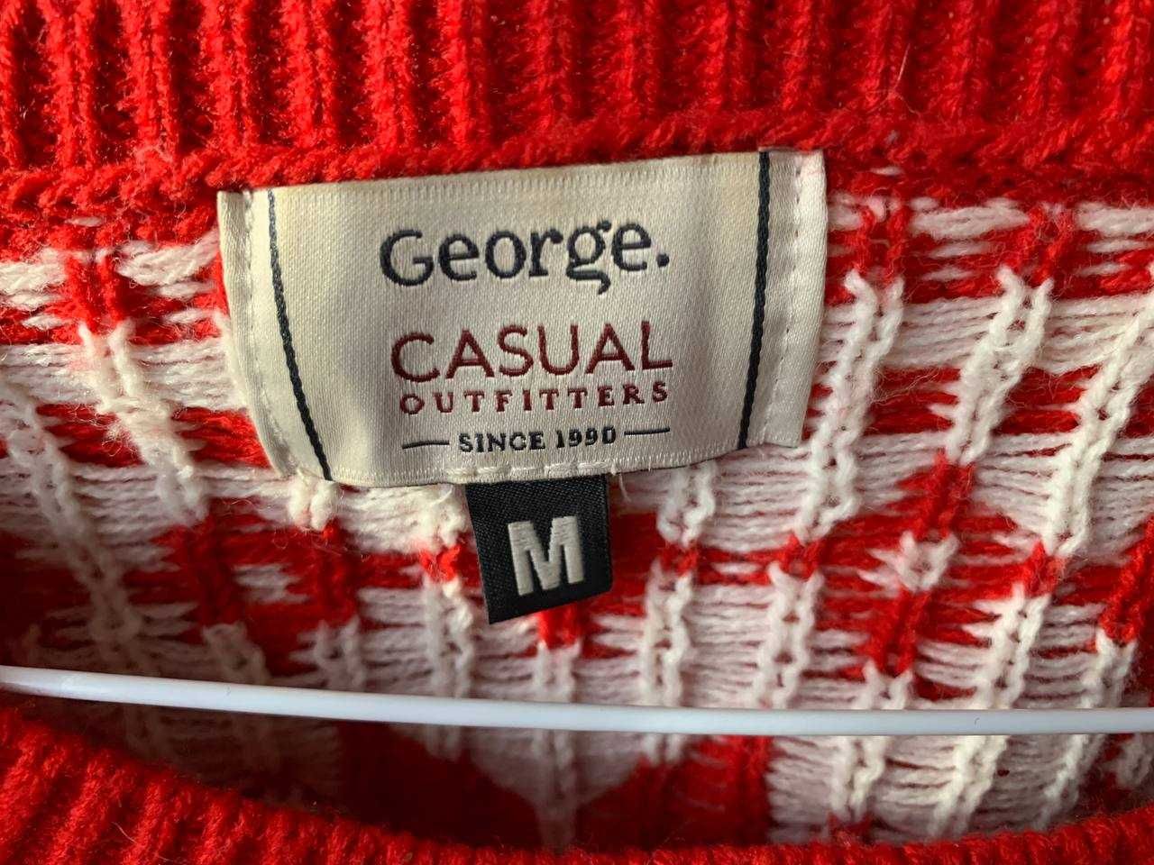 Новогодний рождественский свитер от фирмы George
