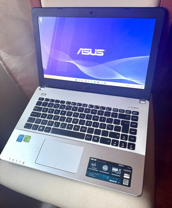 Asus k450J 14.1"/i7-4700HQ Quad Core/16Gb Ram/Ssd 250Gb/GeForce GT840M