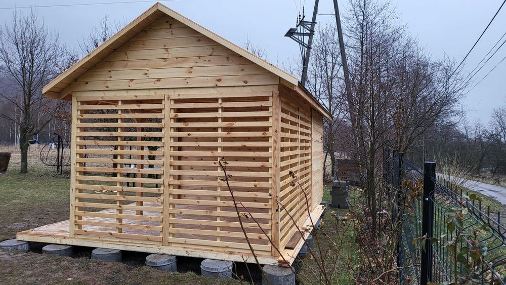 Domek Narzędziowy z Altaną Farmer Classic plus 3x5