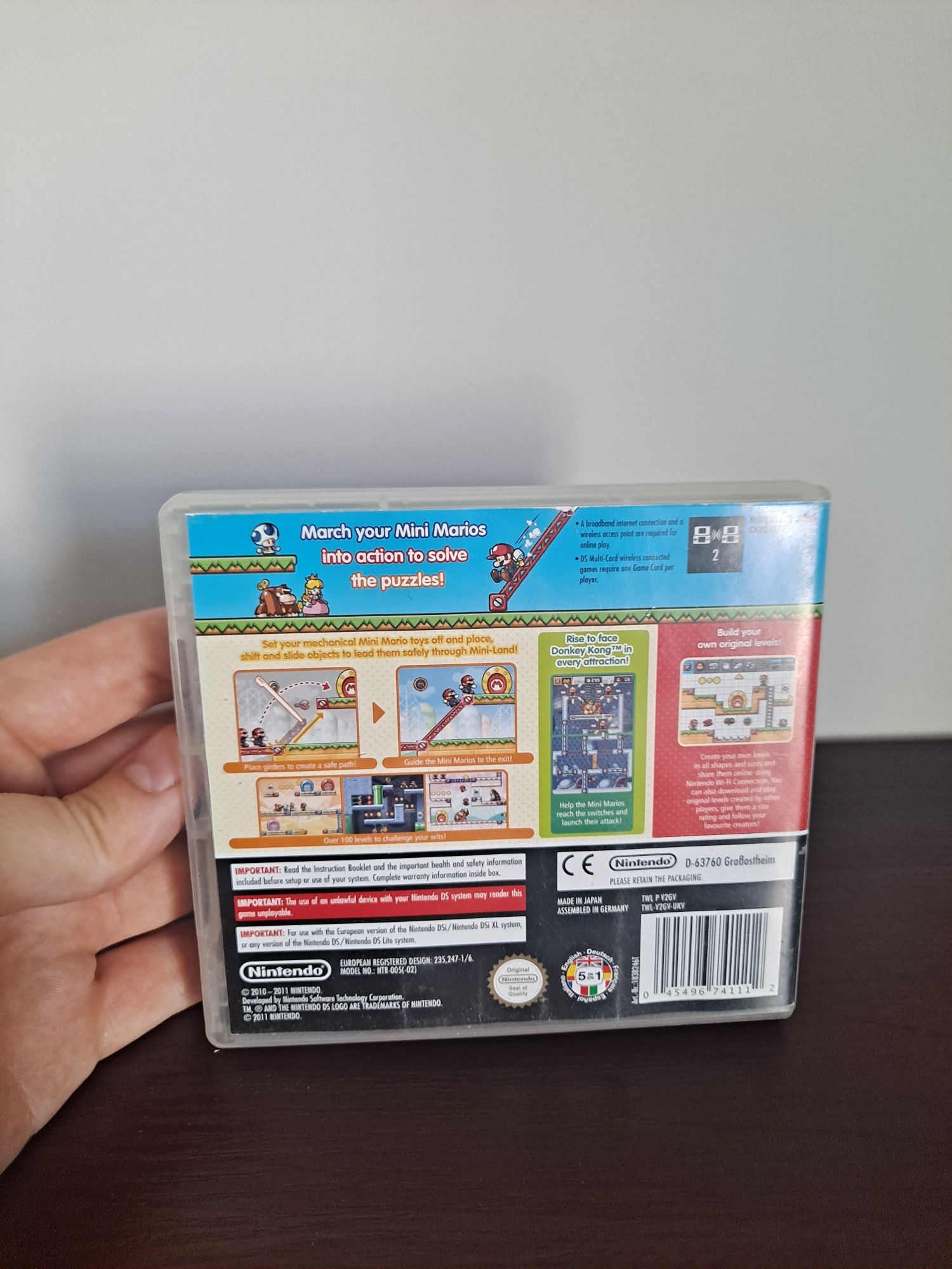 Mario vs Donkey Kong Mini Land Mayhem Nintendo DS