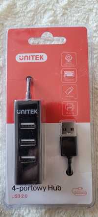 USB Hub 4 Portowy Unitek Nowy