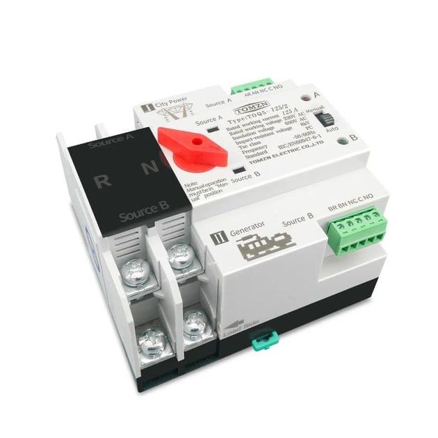 АВР Автомат ввода резерва 125А TOMZN TOQ5-125/2