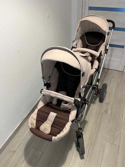 wózek dziecięcy rok po roku podwójny zoom abc design