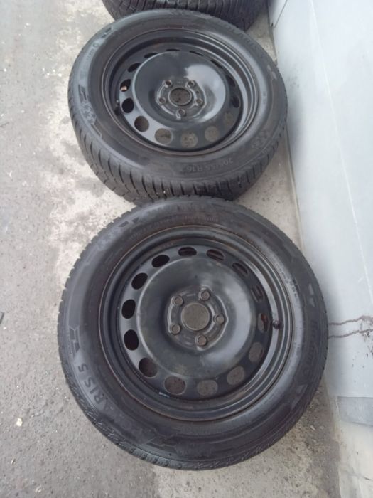 Колеса Колесо Шини 5x112 205/55 R16 Barum 2022 рік 8мм Golf Passat