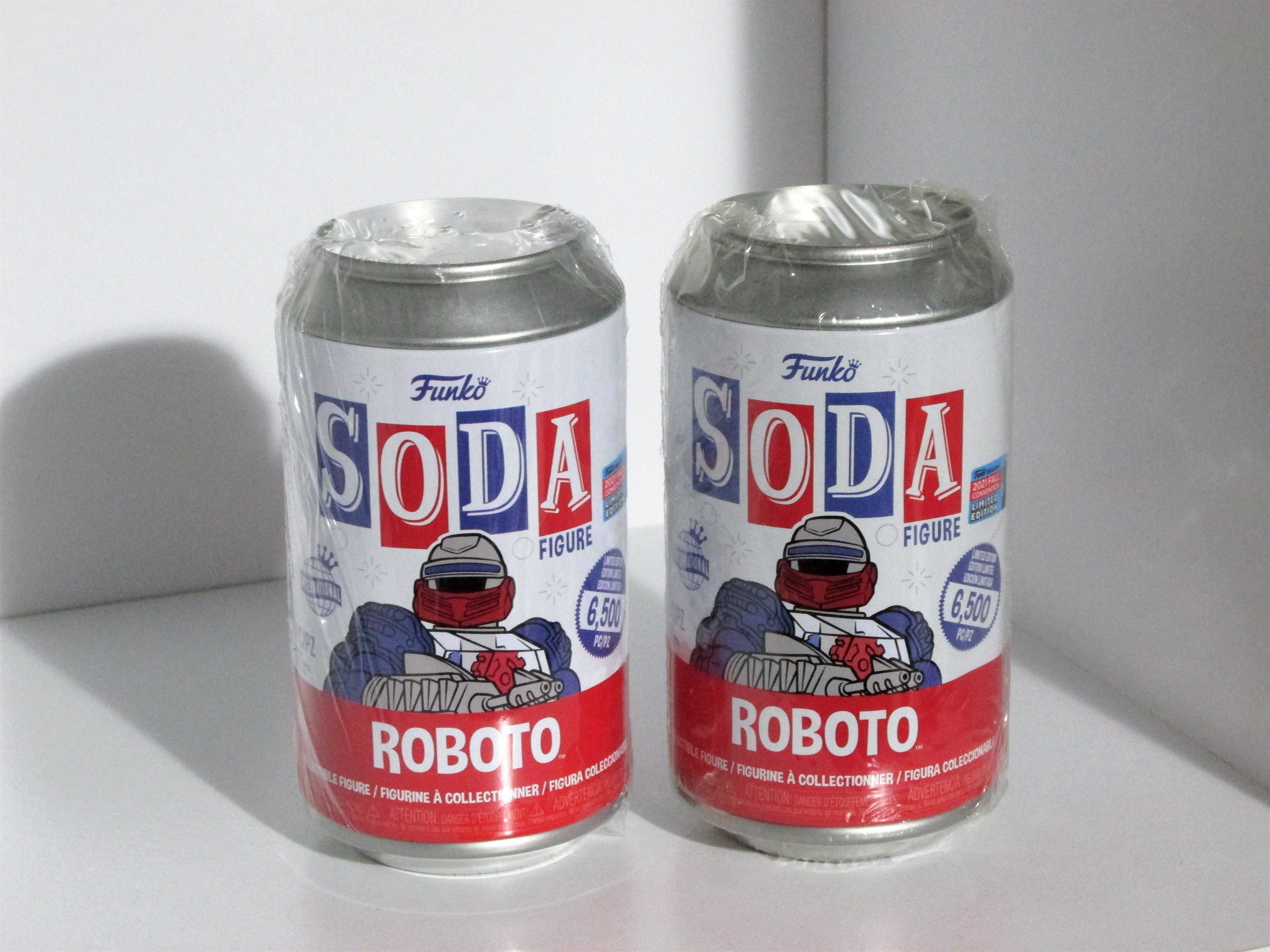 2x SODA Figure Masters Of The Universe Roboto Novos
