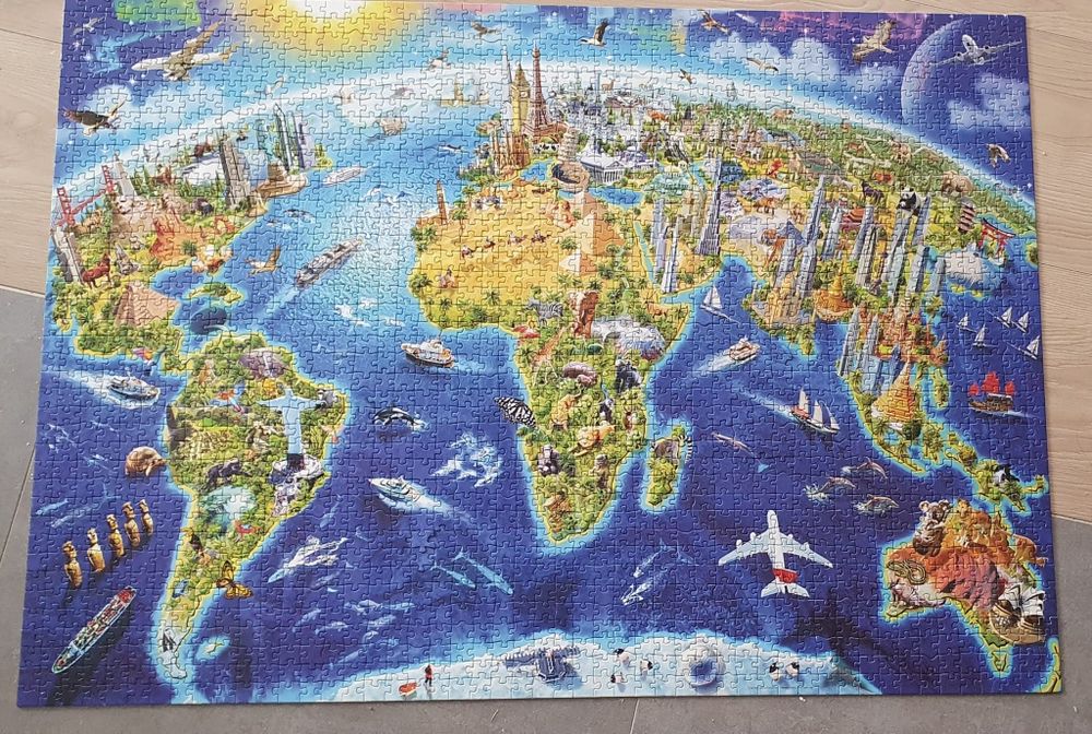 Puzzle 2000 Świat