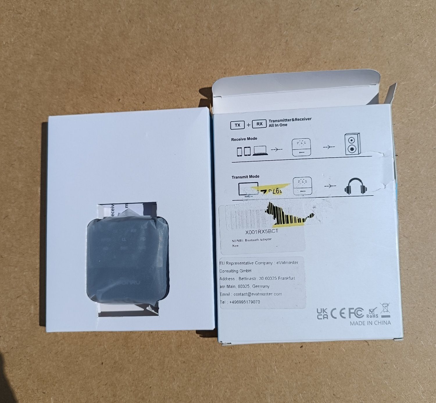 Transmiter audio bluetooth