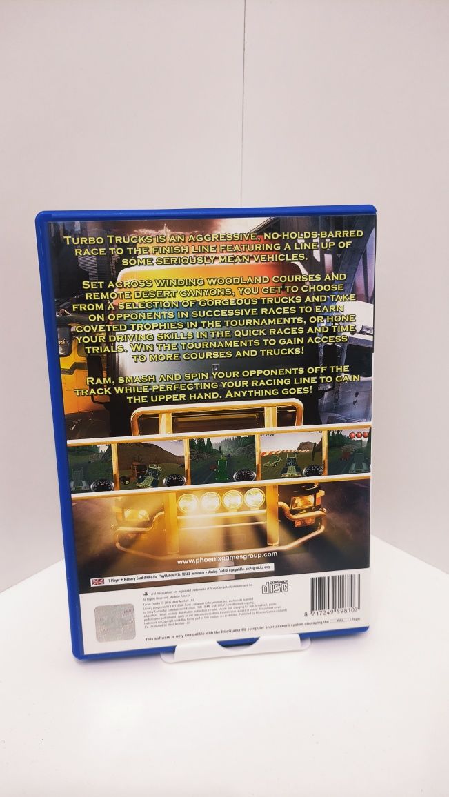 Turbo Trucks PS2 Playstation 2 ciężarówki
