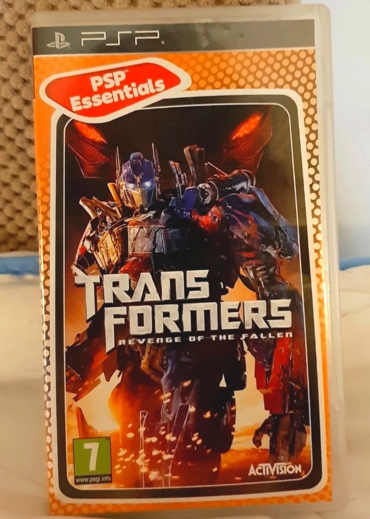 Gra na PSP transformers
