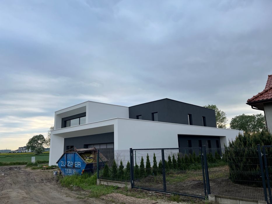 Elewacja, Docieplenia, Szablonowa
cegra, Imitacija desky, Malowanie!!!