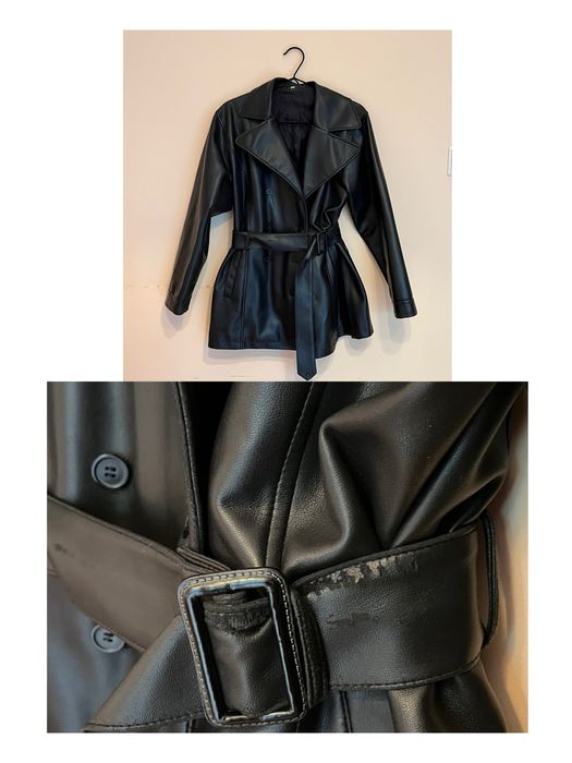 Kurtka zimowa/ trencz/ skórzana