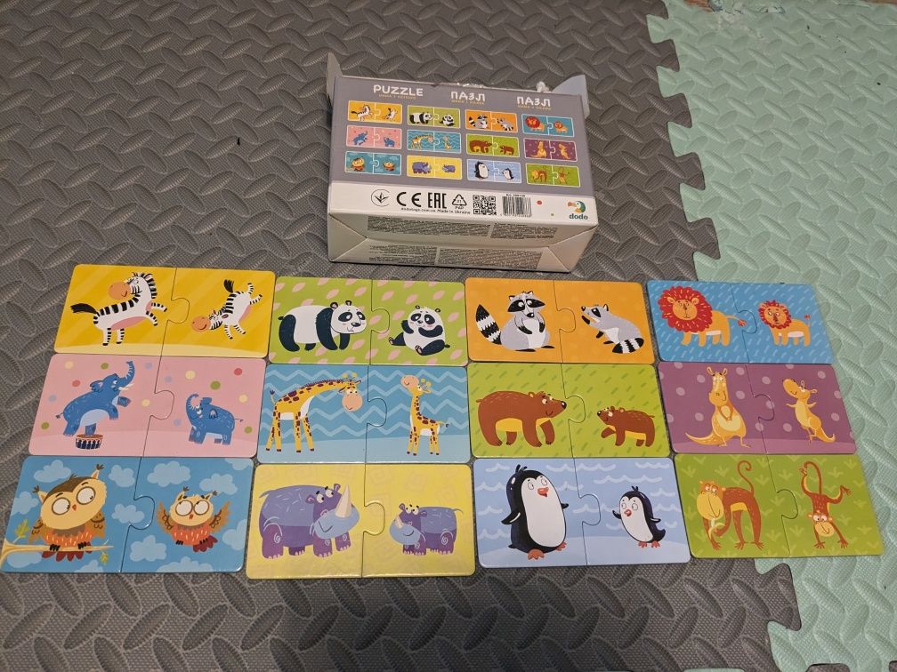 Puzzle Mother and Babies dodo 18m+