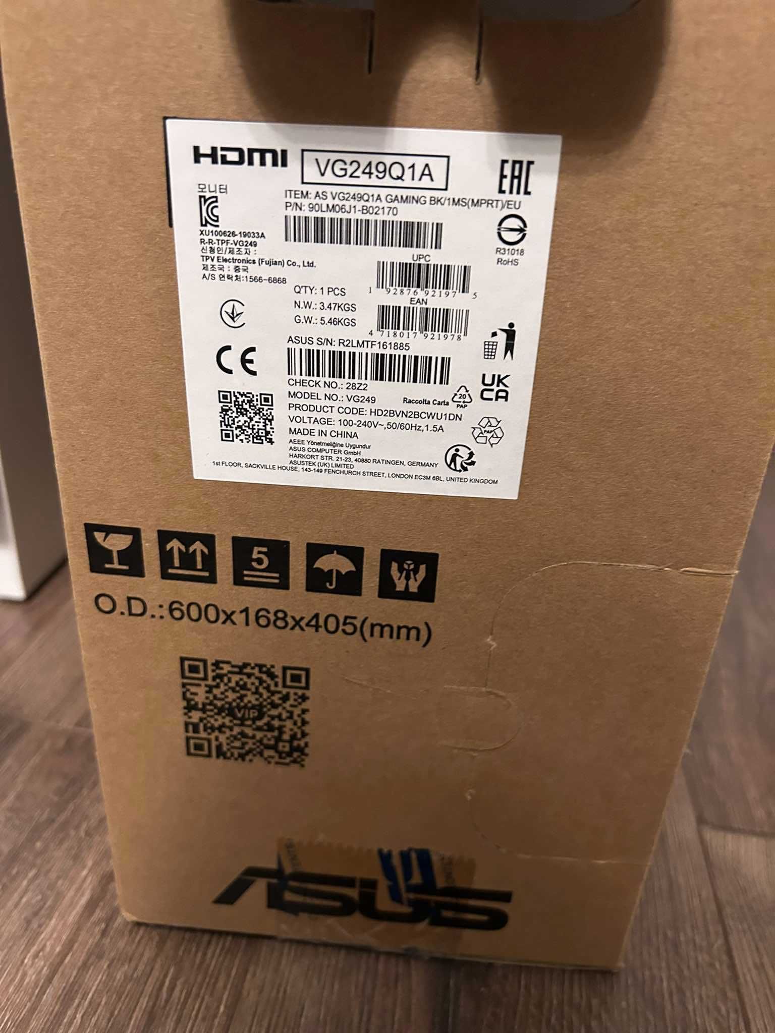 Monitor Tuf GAMING