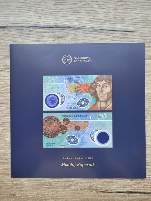 Zestaw banknotów kolekcjonerskich 20 zł - niskie numery, stan bankowy