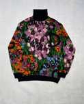 Very Rare Dolce & Gabbana flowers patterns multi logo sweter golf