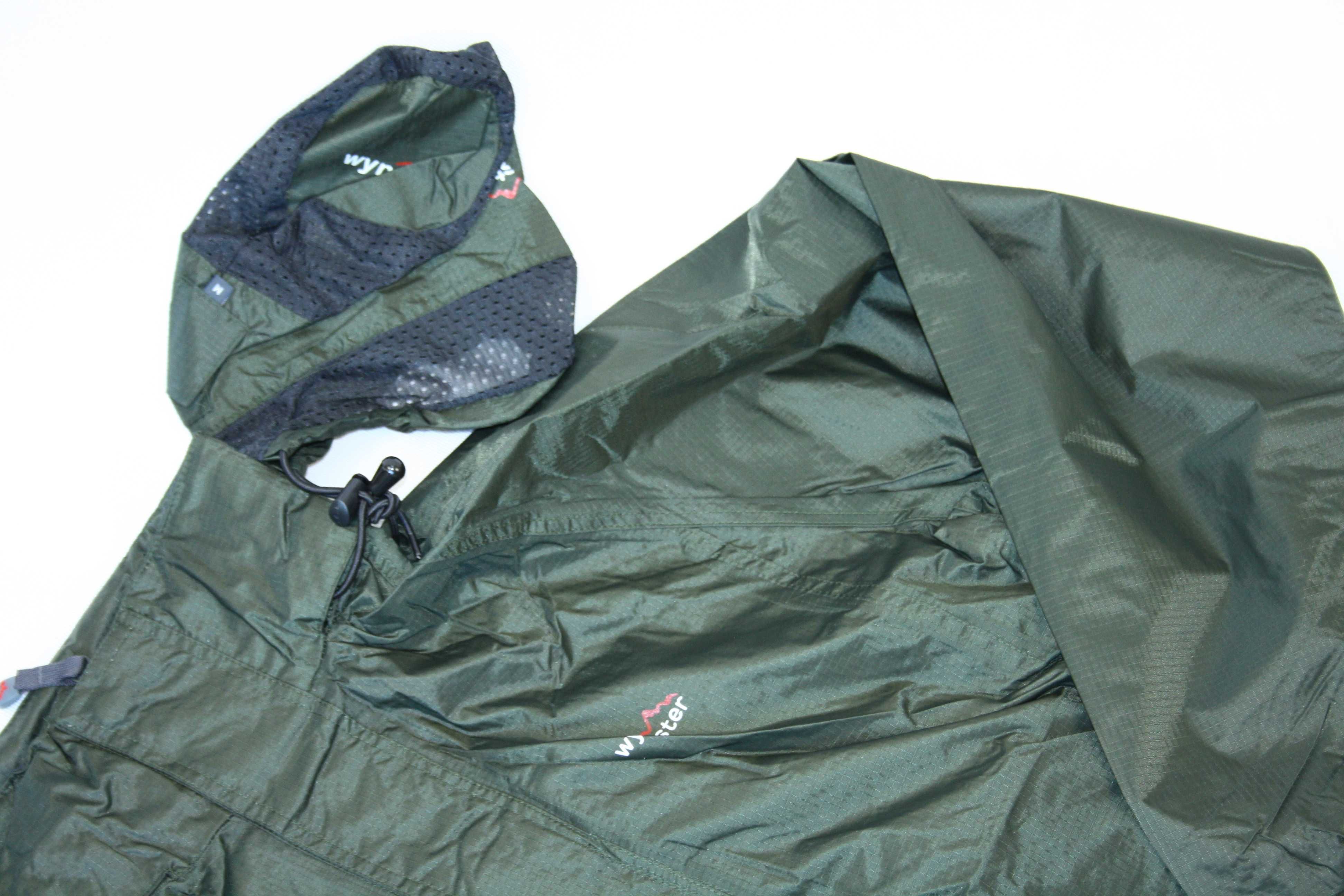 męska lekka kurtka przeciwdeszczowa Wynnster STOWAWAY forest green S