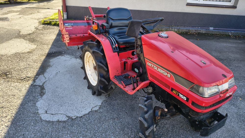 Traktorek Japoński Mitsubishi MT 155 D 15 KM Glebogryzarka