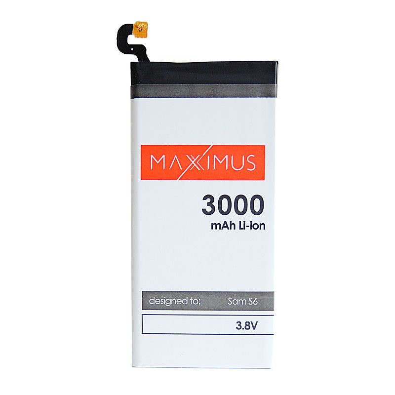 Bateria Maxximus Samsung Galaxy S6 3000 Mah Eb-Bg920Abe