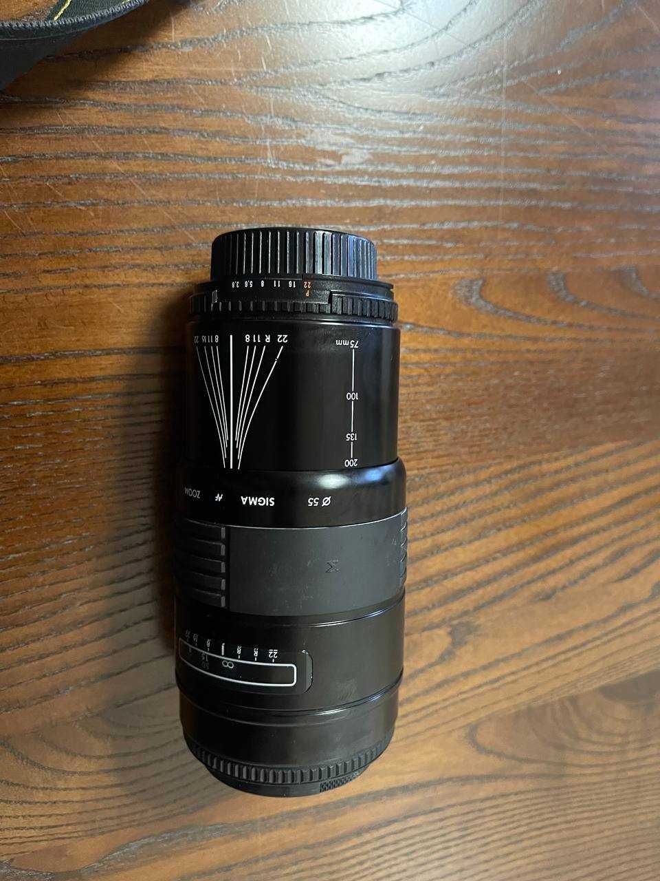 Sigma 75-200 f3.8 AF Nikon Телевик