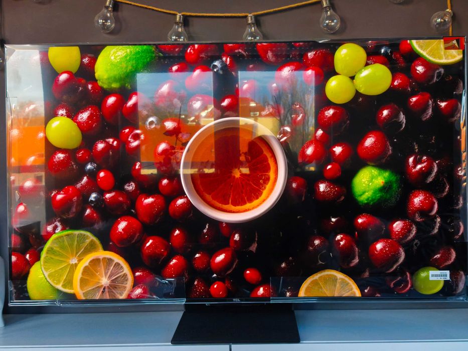 TCL Mini LED 50 cali C805 jak nowy z fabryczną folią