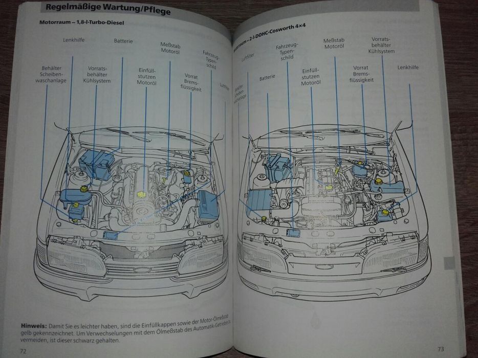 Instrukcja obsługi Ford Sierra MK2 Cosworth