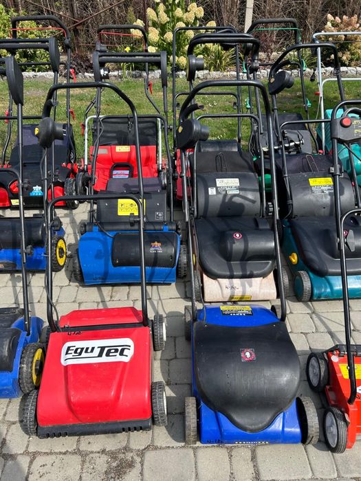 Wertykulator i areator elektryczny z koszem