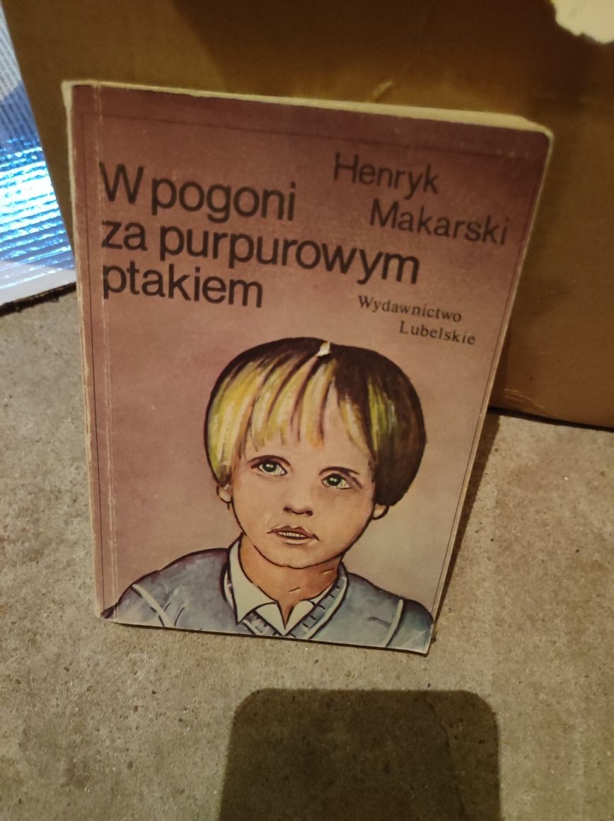 W pogoni za purpurowym ptakiem książka BD